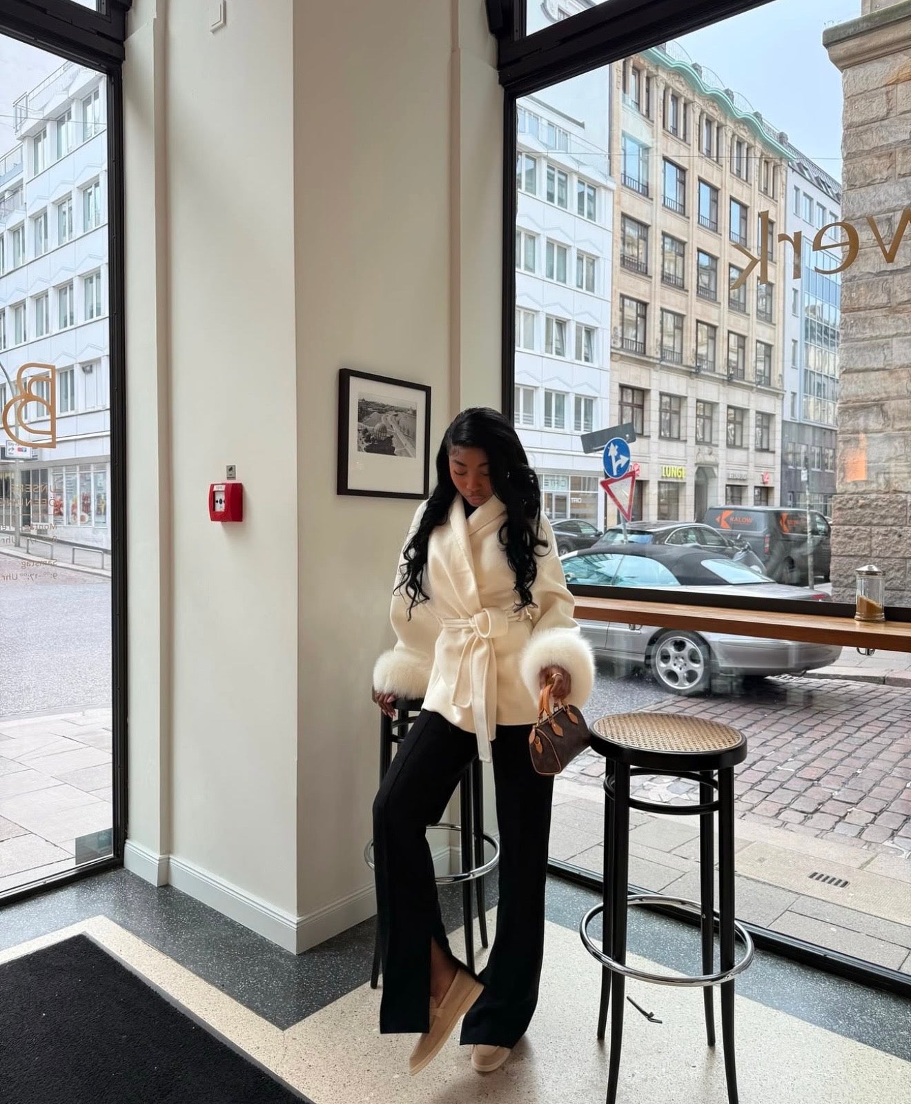 Manteau en laine Nouramsterdam