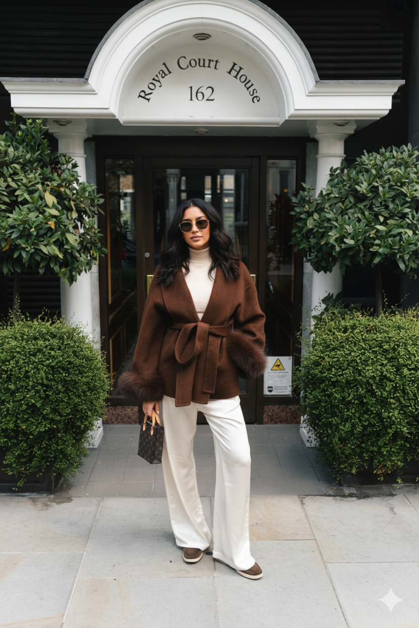 Manteau en laine Nouramsterdam