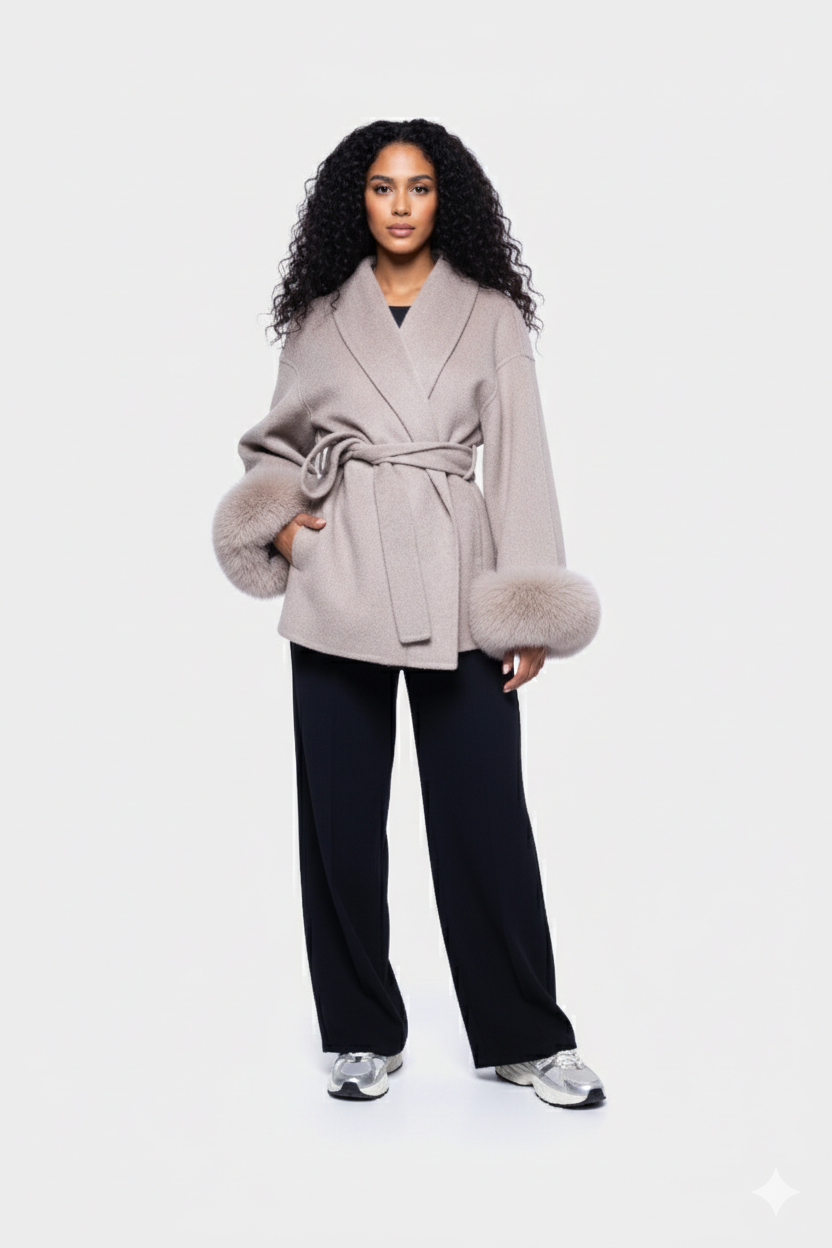 Manteau en laine Nouramsterdam