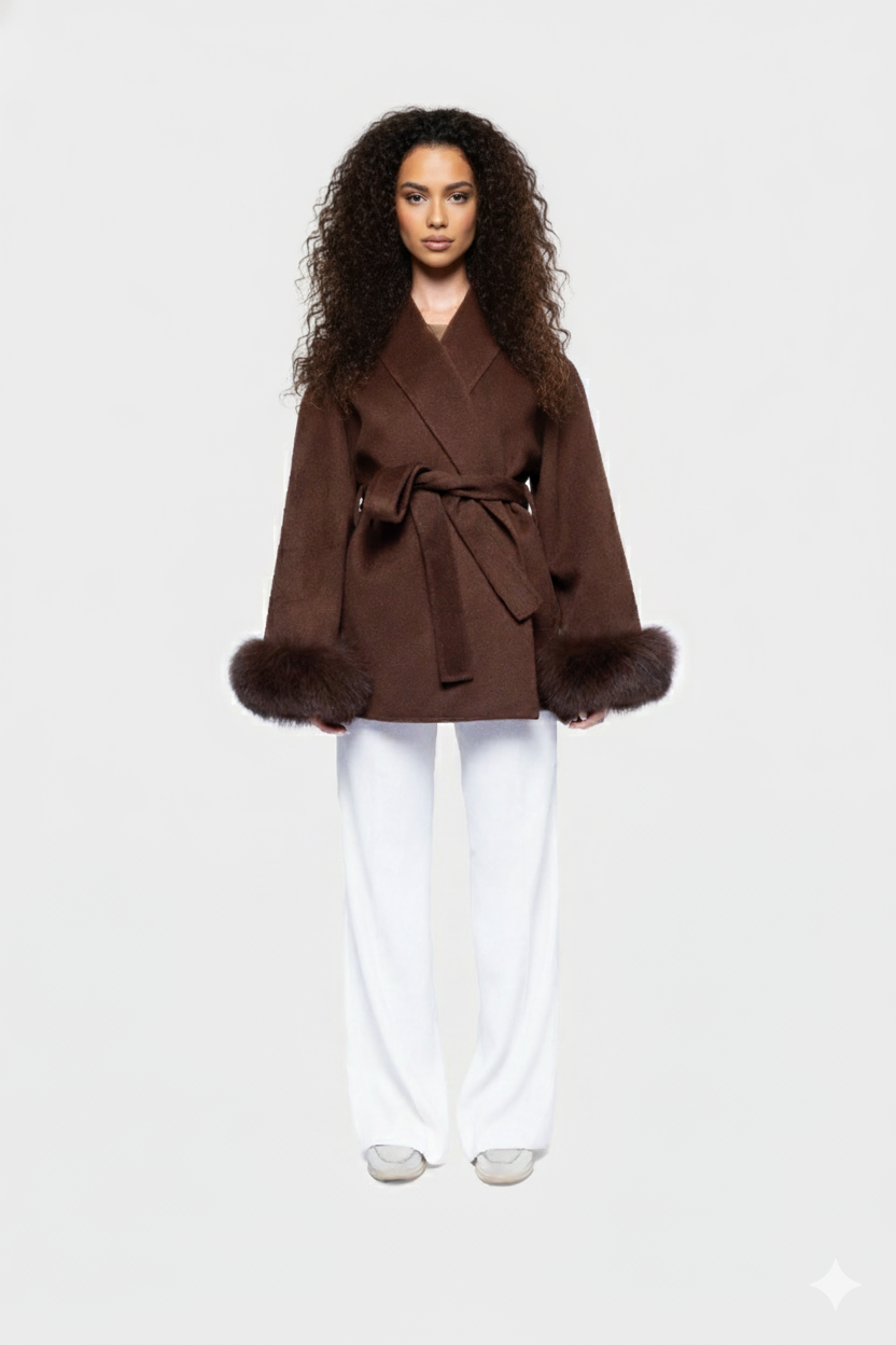 Manteau en laine Nouramsterdam