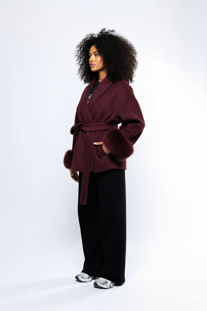 Manteau en laine Nouramsterdam