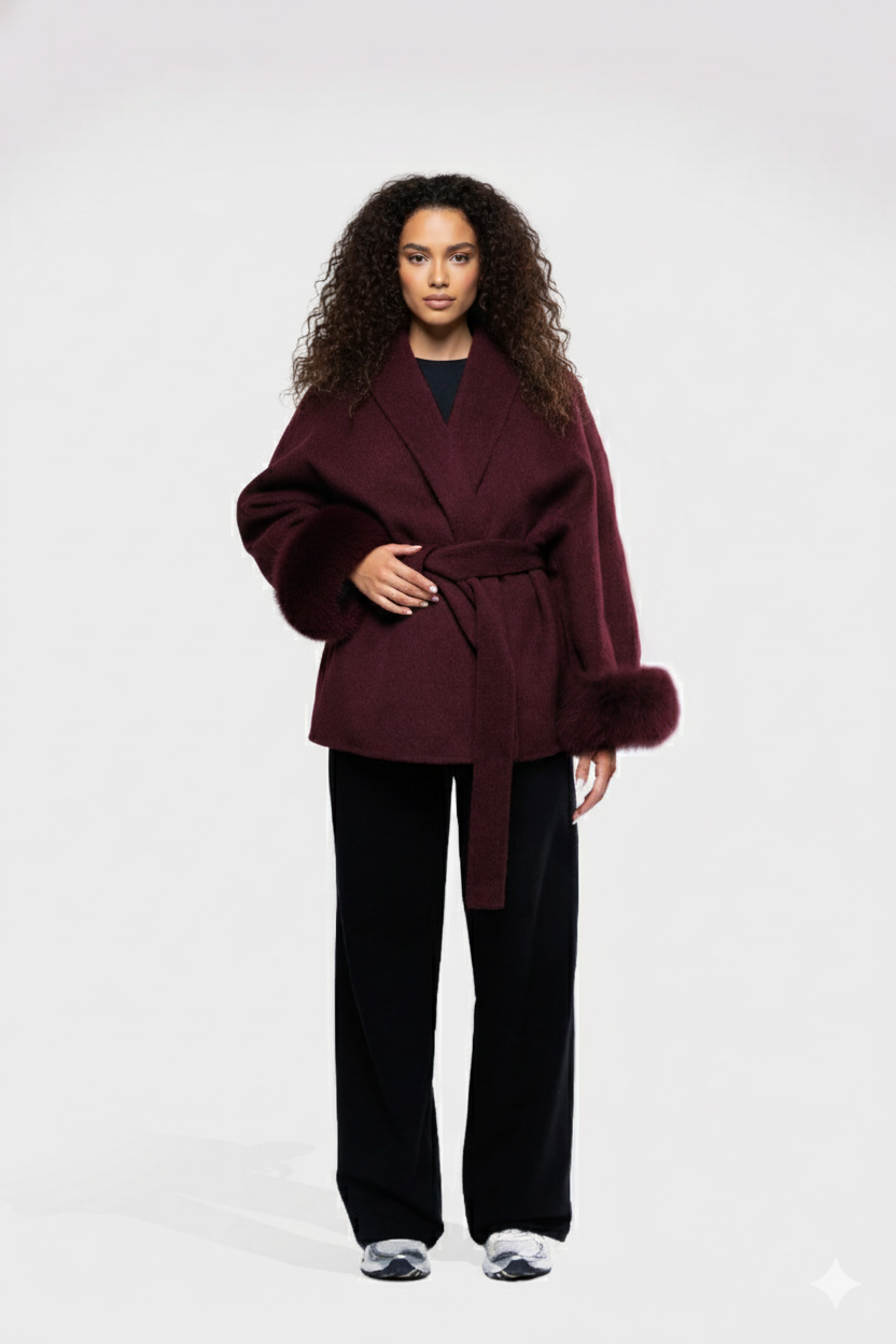 Manteau en laine Nouramsterdam