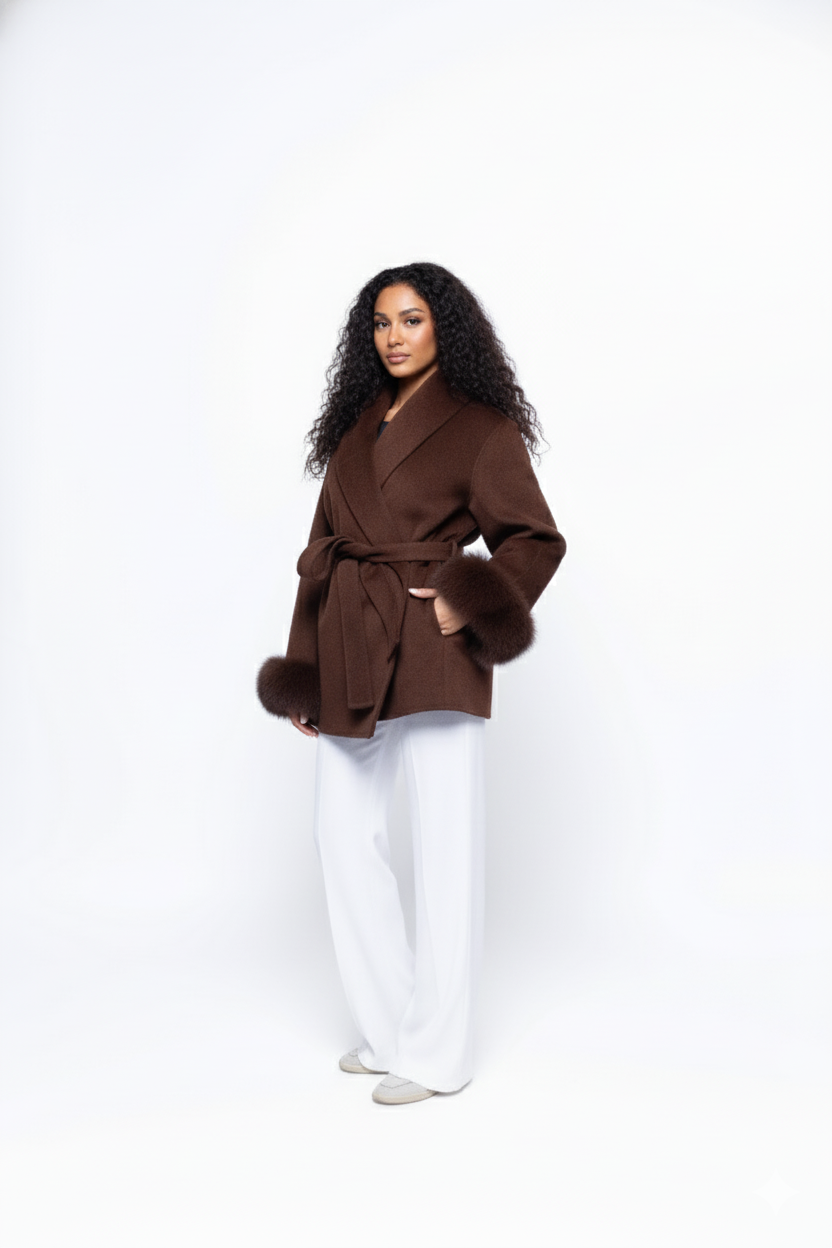 Manteau en laine Nouramsterdam