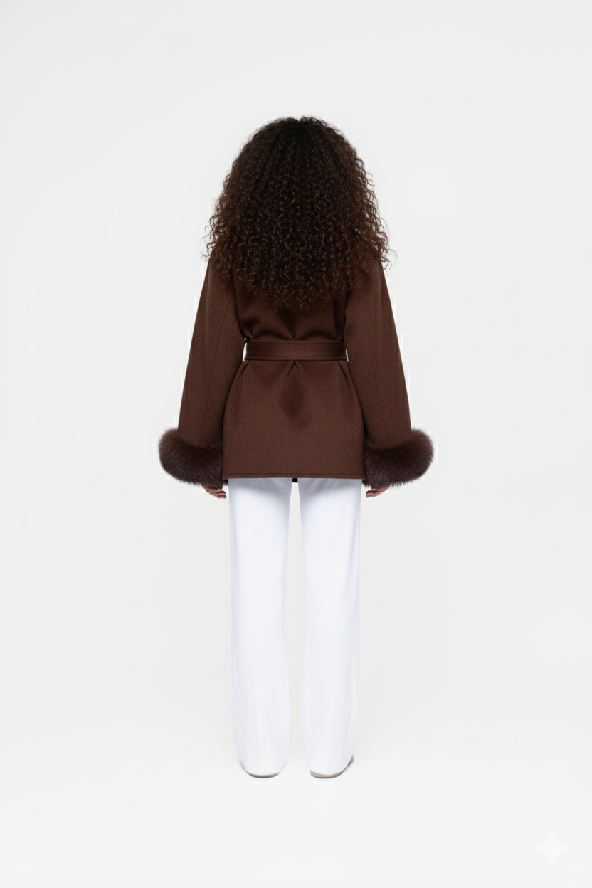 Manteau en laine Nouramsterdam