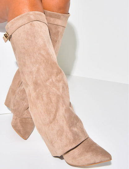 Bottes en Suède - Kaki