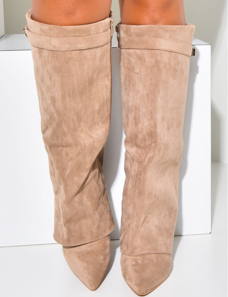 Bottes en Suède - Kaki