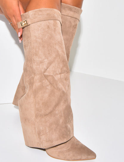 Bottes en Suède - Kaki